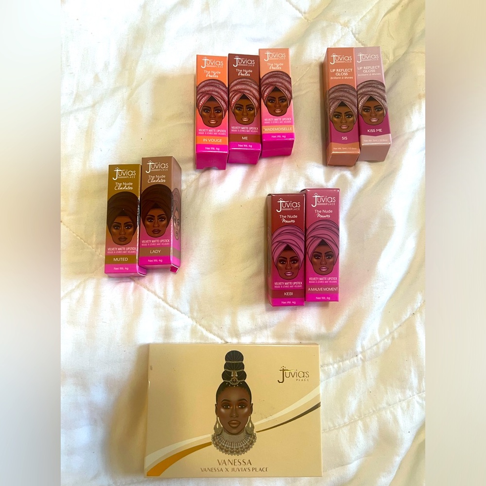 Juvia’s Place Lip & EyeShadow Palette. Brand New
